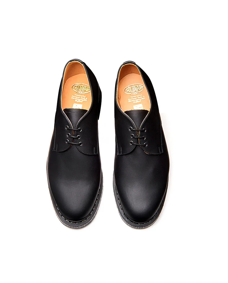 3 Eye Gibson Shoe Black Greasy - Image 4