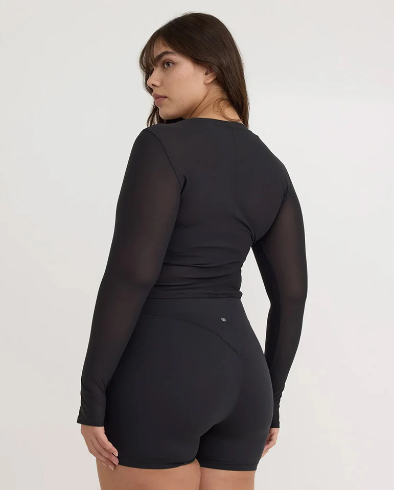 Active Mesh Tee - Black - Image 3