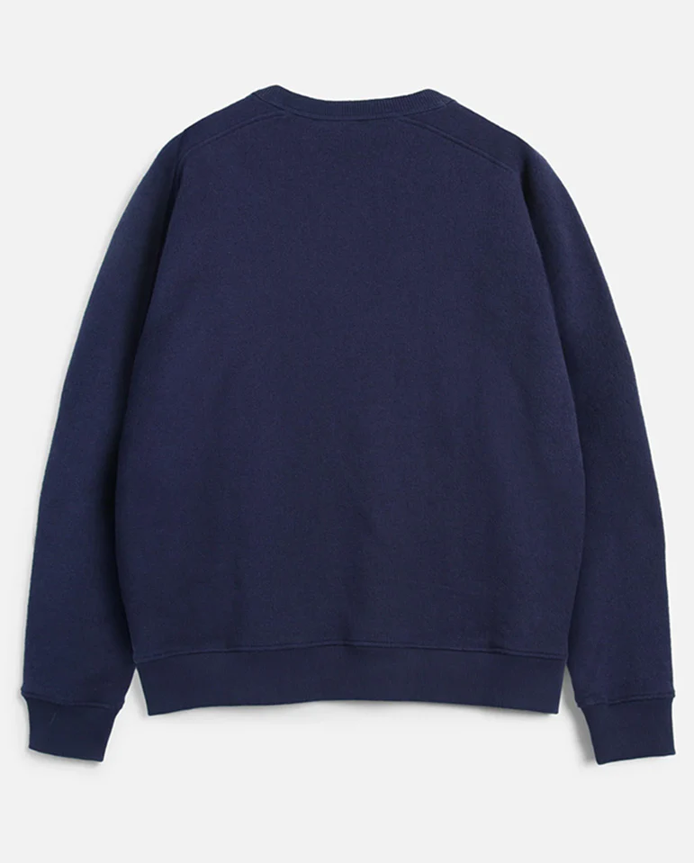 Almost Grown Textured Sweat - NAVY - Image 5