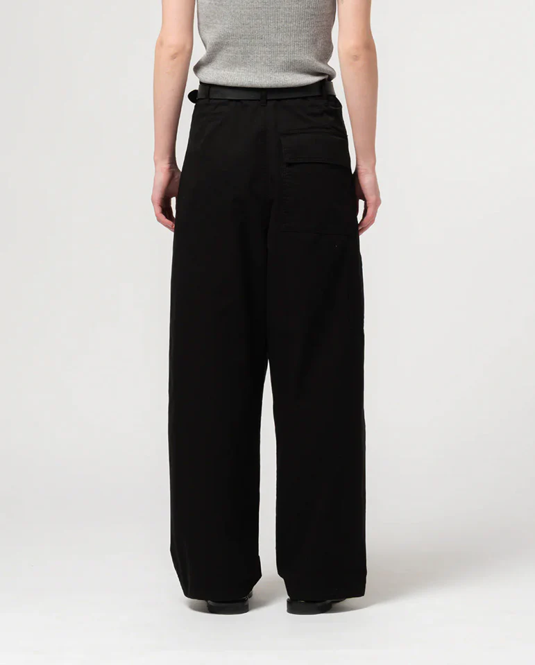 Ambassador Cotton Pants - Black - Image 5