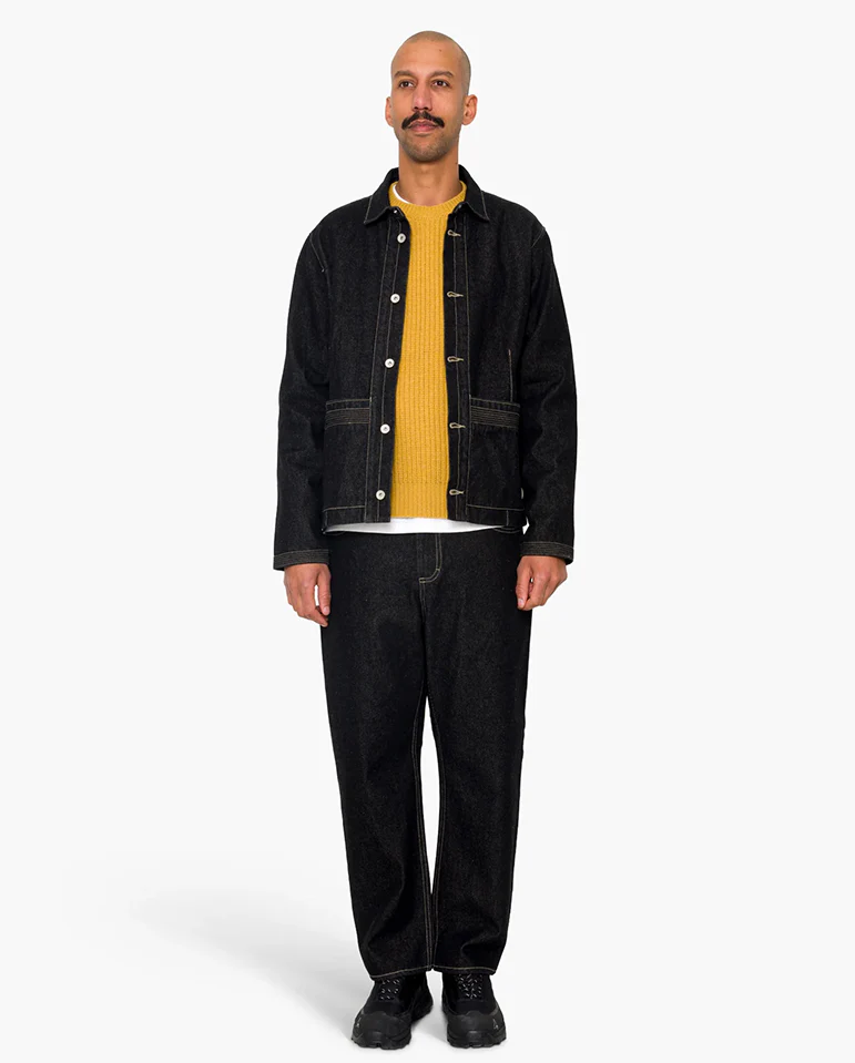ANNIVERSARY JACKET - BLACK DENIM - Image 3