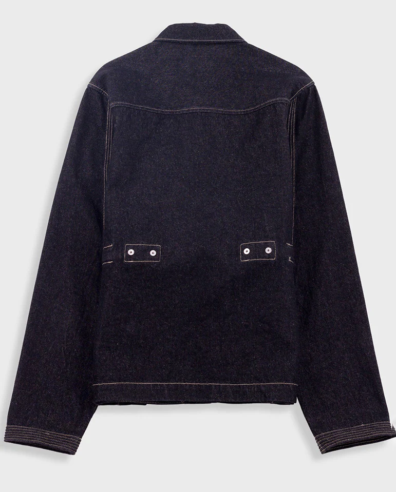 ANNIVERSARY JACKET - BLACK DENIM - Image 6