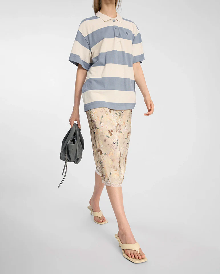 Baia Slip Skirt - Nature Print - Image 5