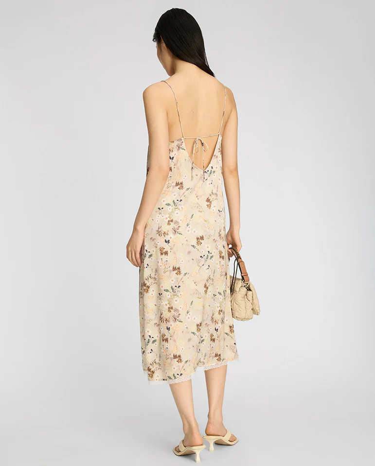 Barika Slip Dress - Nature Print - Image 3