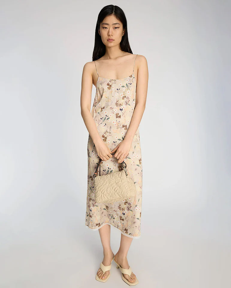 Barika Slip Dress - Nature Print - Image 5