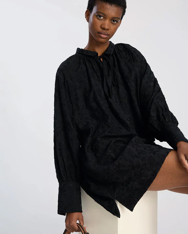 Betulli  Dress - Black - Image 3