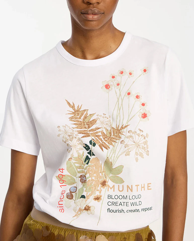 Bodi Graphic Tee WHITE - Image 2