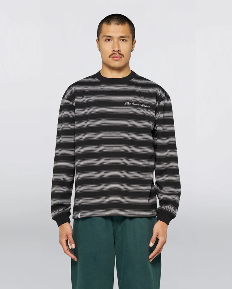 Bolton T-Shirt - Black / Grey garment wash - Image 3