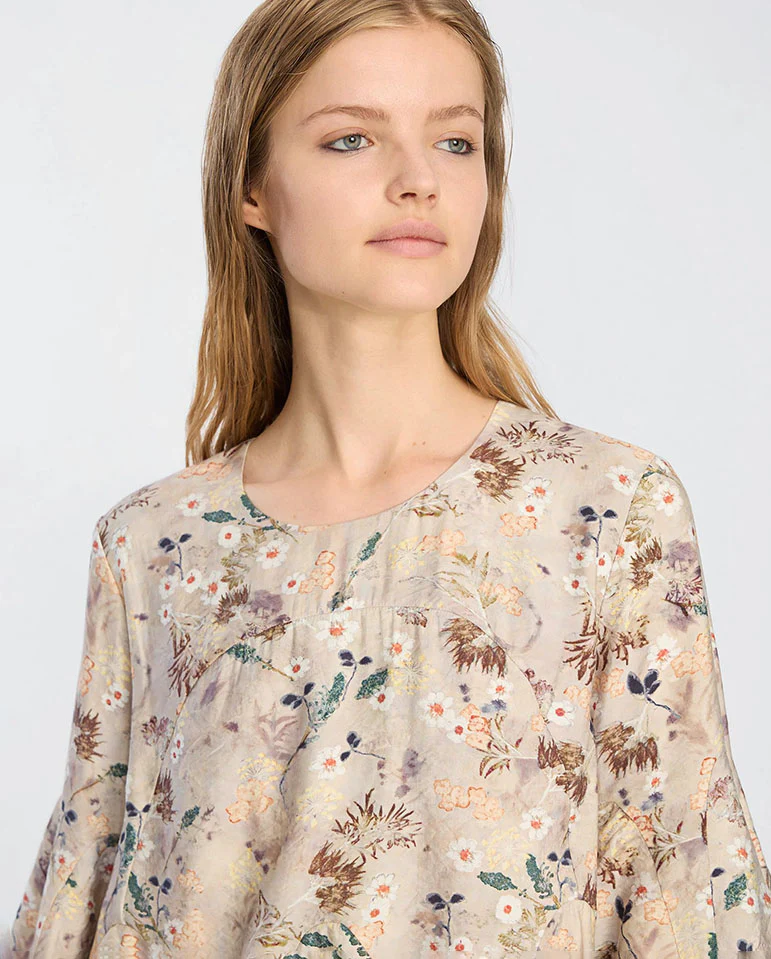 Brazos Dress - Nature Print - Image 3