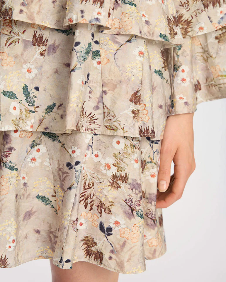 Brazos Dress - Nature Print - Image 6