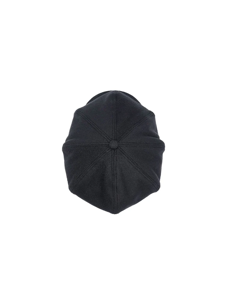 Brushed Peak Cap BLACK - Image 3