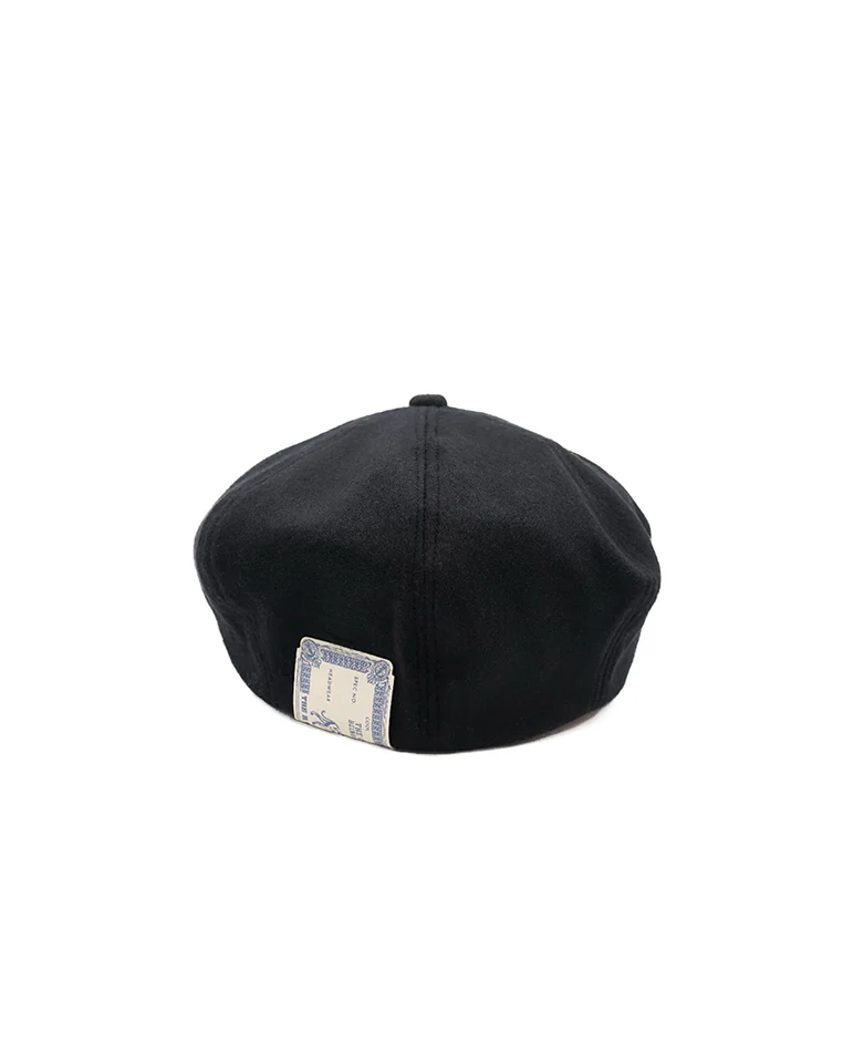 Brushed Peak Cap BLACK - Image 4