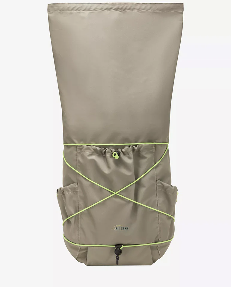 Buckden Roll Top Backpack - Taupe - Image 7