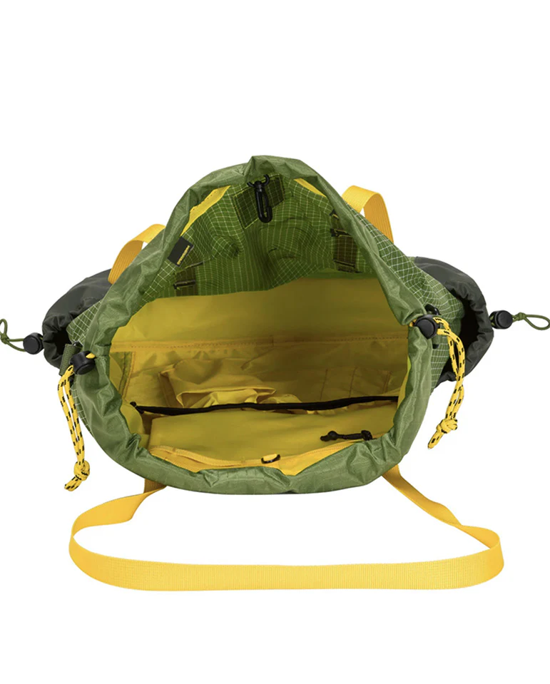 Carston Hiker-delic Tote Bag - Green/Yellow - Image 3