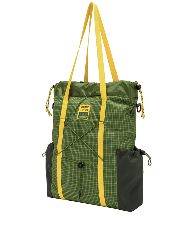 Carston Hiker-delic Tote Bag - Green/Yellow - Image 6