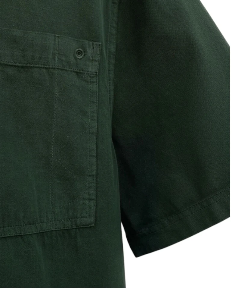 Casual Fit Shirt - Bottle Green - Image 3