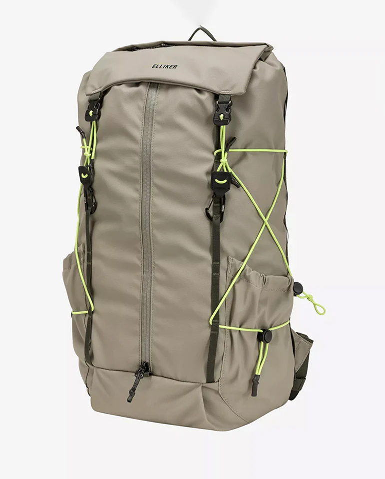 Cautley Flap Over Backpack - Taupe - Image 3