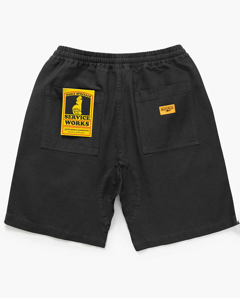 Classic Chef Shorts - Black - Image 3
