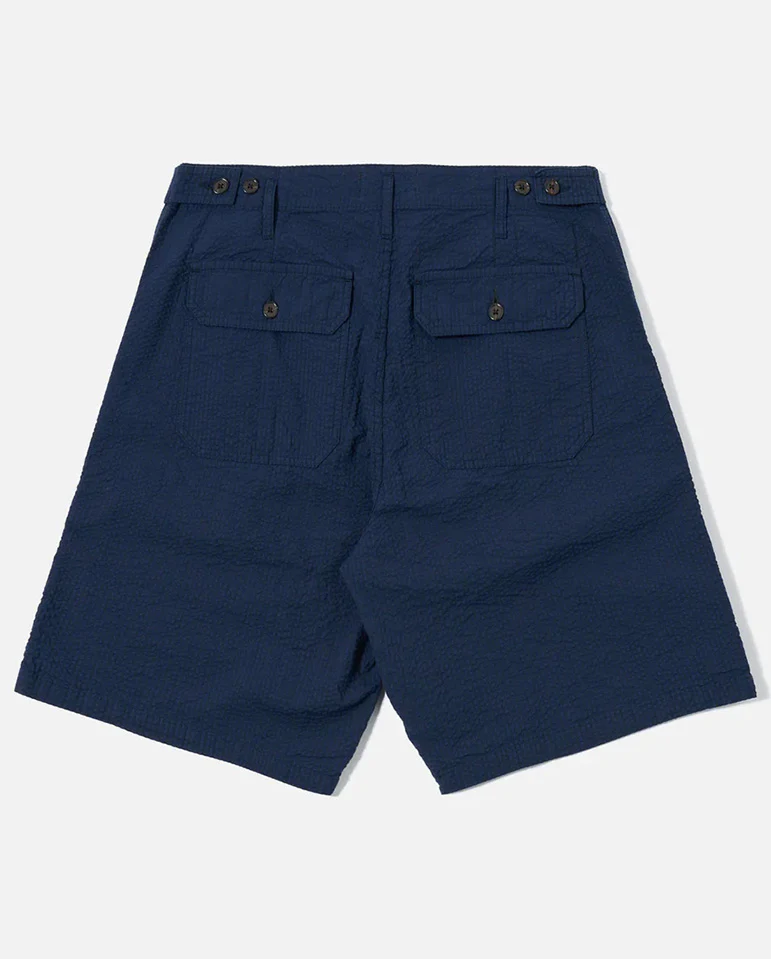 CLEAN SHORT - NAVY DERBY STRIPE - Image 4