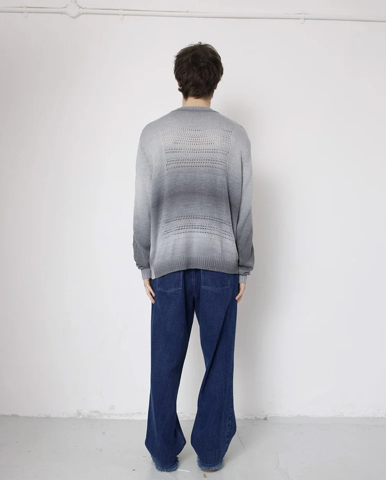 Coil Knit - Charcoal Fade - Image 3