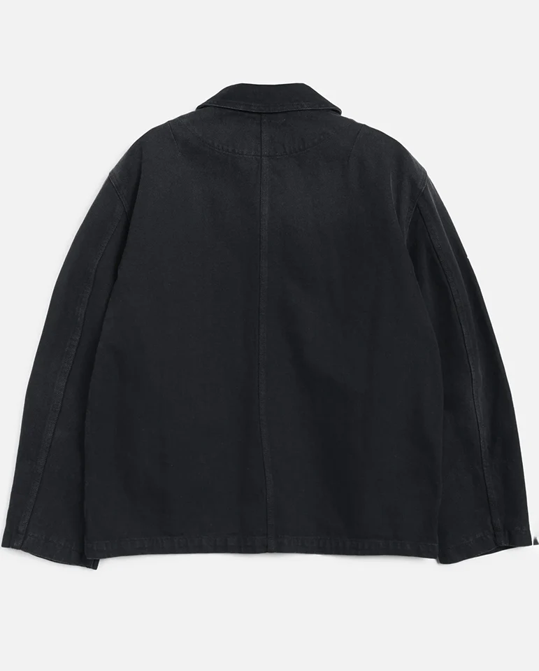 CONSTRUCTION JACKET - CHARCOAL DENIM - Image 6
