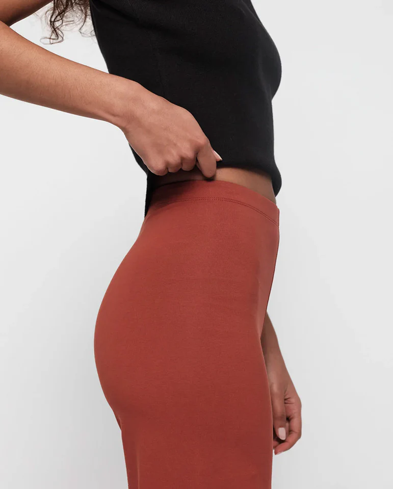Core Straight Leg Pant - Rust - Image 3