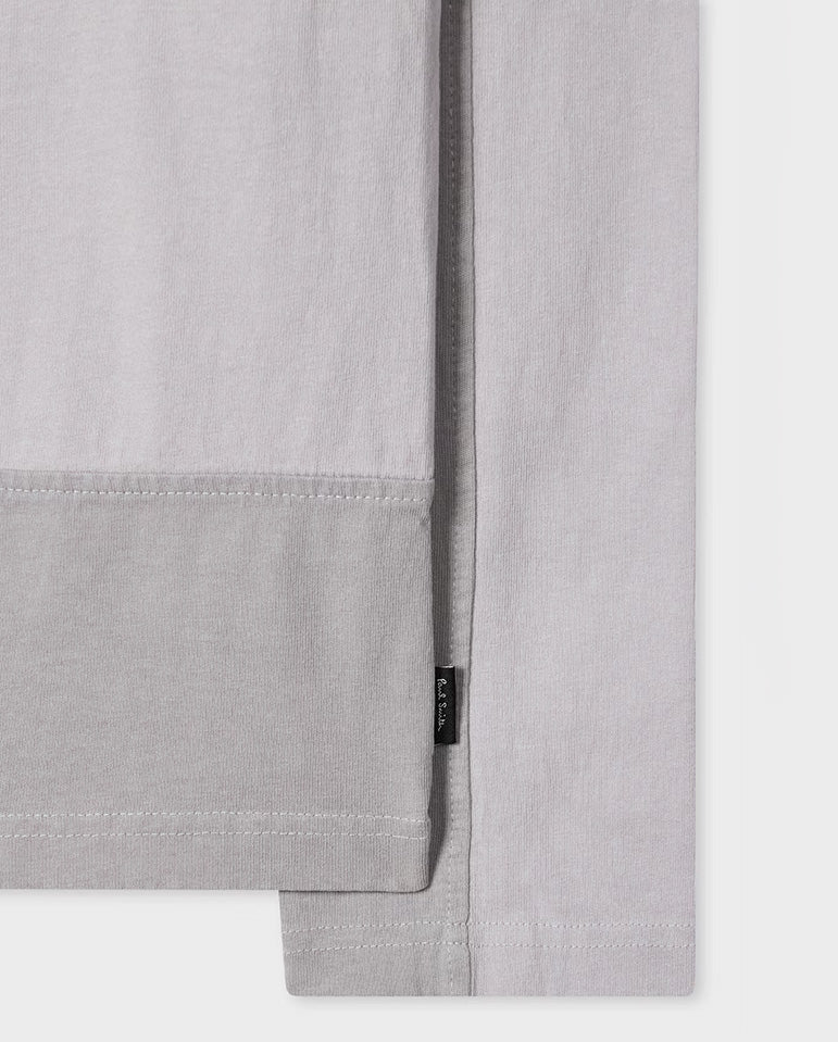 Cut Out Polo - Lavender / Grey - Image 3