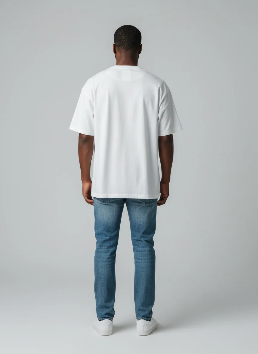 Damo Tee - White - Image 4