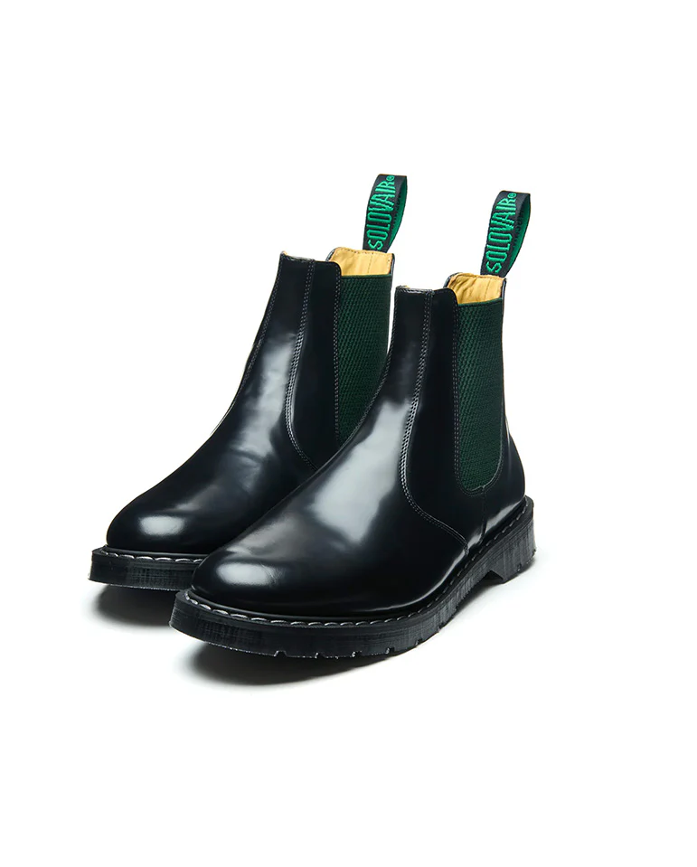 Dealer Chelsea Boot Black / Green - Image 3