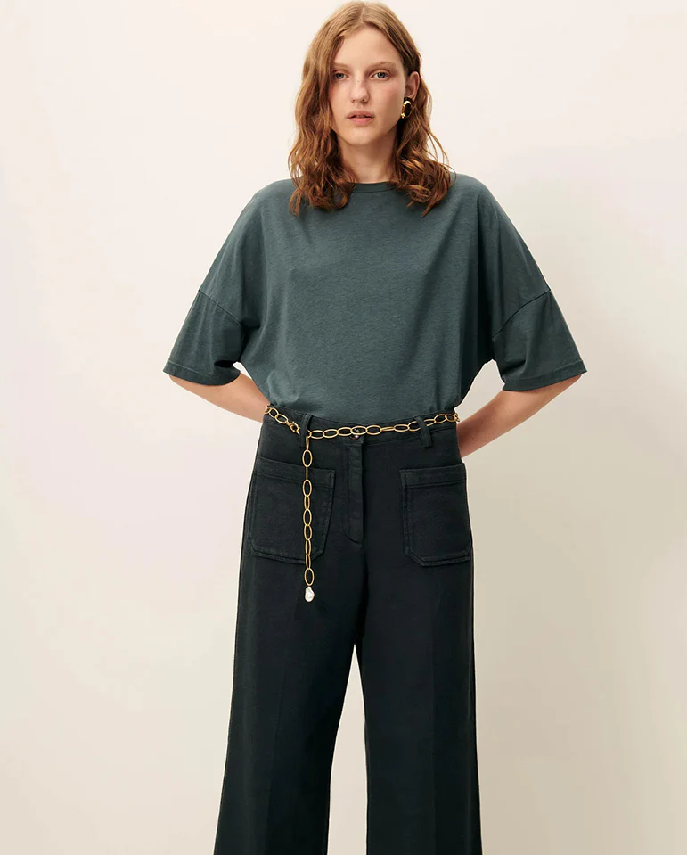 Dorel Oversize Tee  - Smoke Green - Image 3