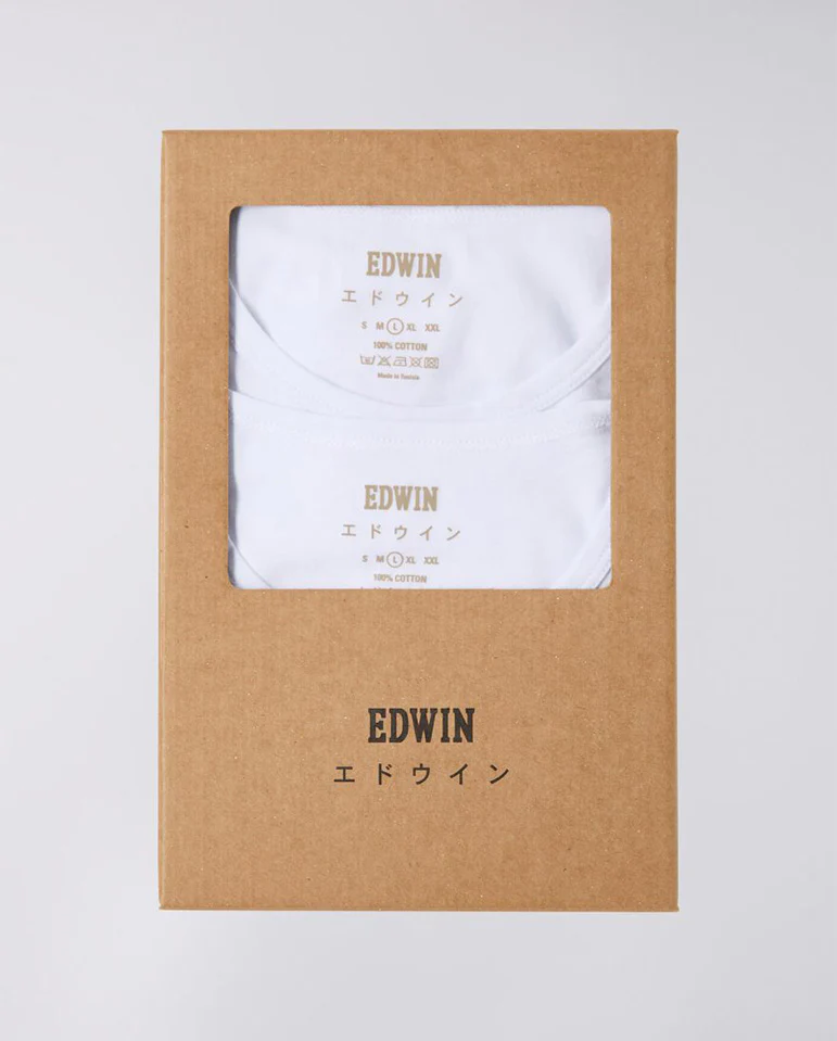 Double Pack Short Sleeve Tee WHITE - Image 4