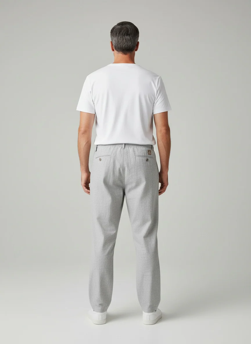 Easy fit Drawstring - Taupe - Image 3