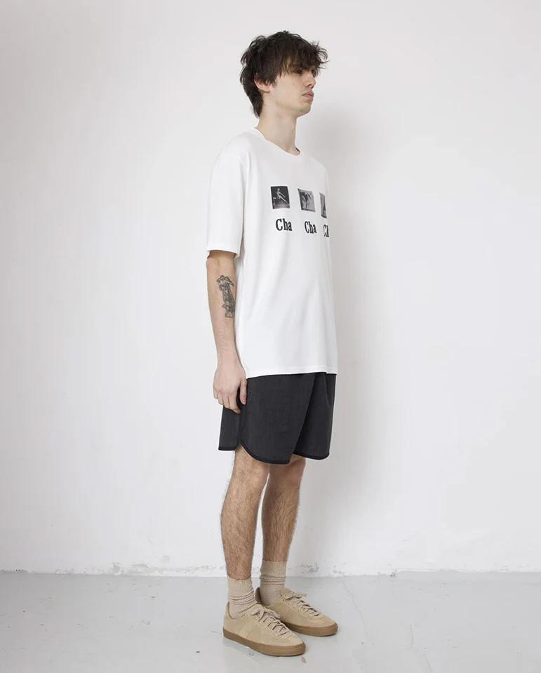 Fly Shorts -  Charcoal Crinkle - Image 3