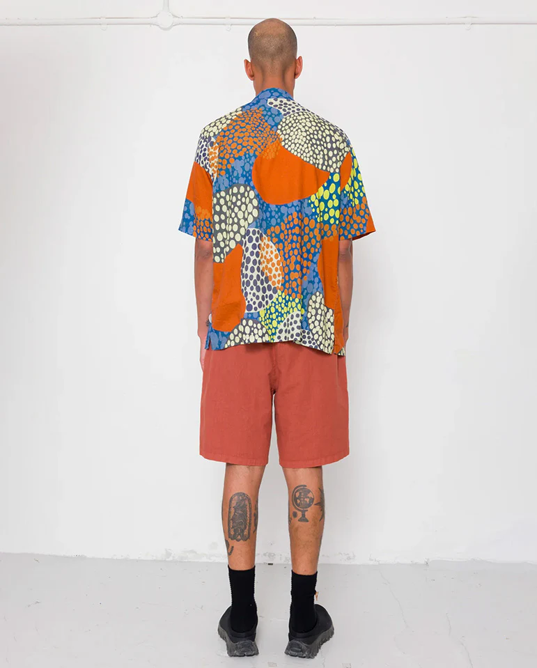 GABE SHIRT - DOT PRINT RED MULTI - Image 5