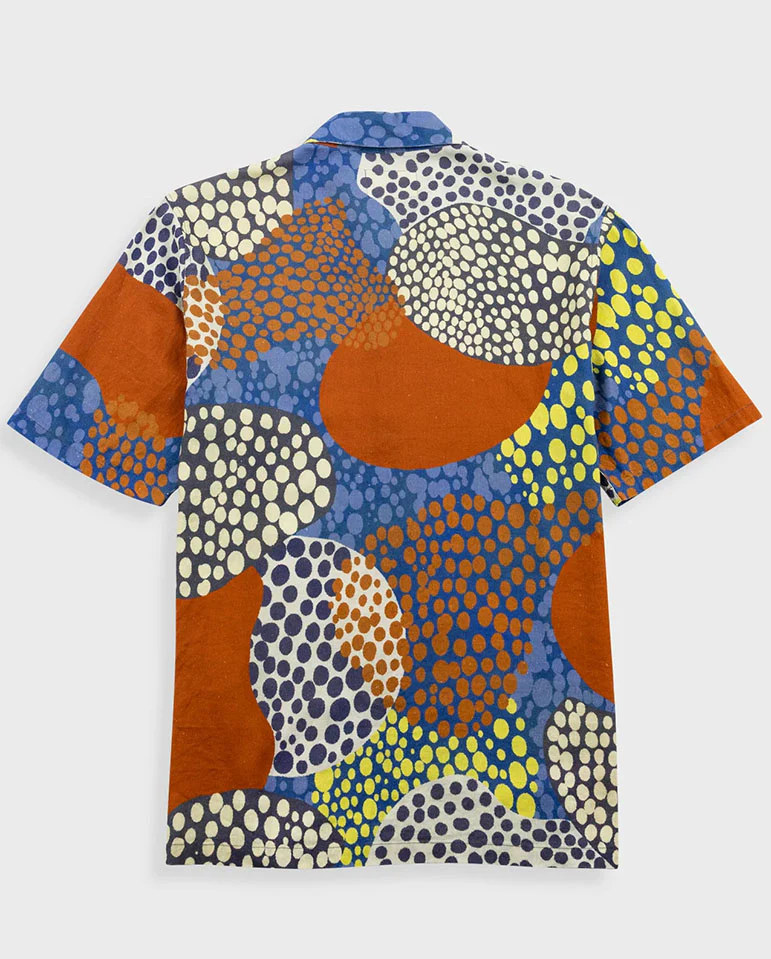 GABE SHIRT - DOT PRINT RED MULTI - Image 6