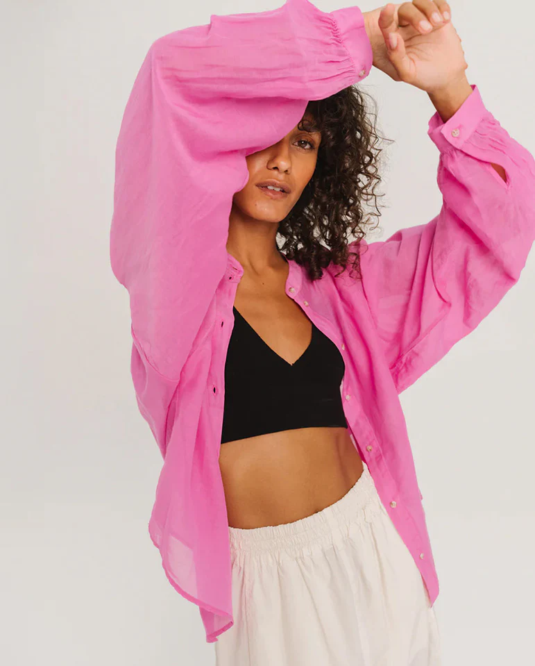 Gladis Cielo Blouse - Rose - Image 4
