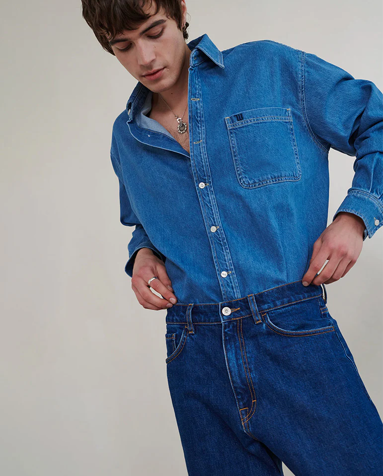 Grandpa Shirt Light Wash - Image 4