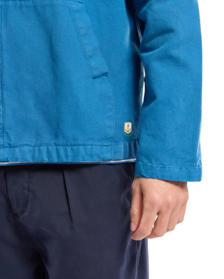 Heritage Fishermans Jacket - Dark Blue - Image 4