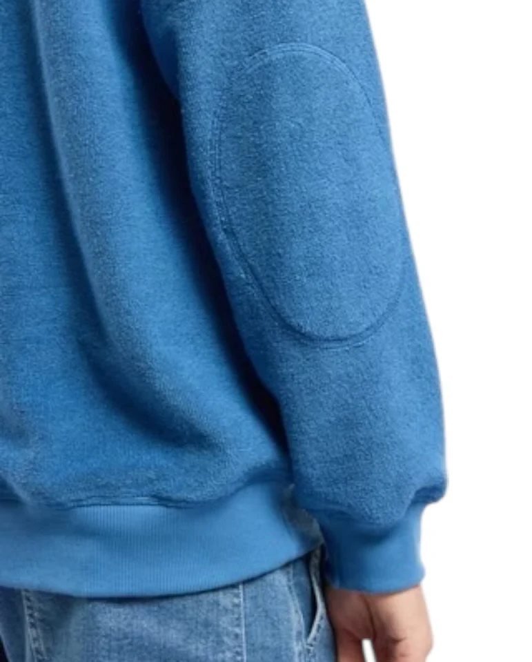 Heritage Raglan Terry Sweat - Dark Blue - Image 4