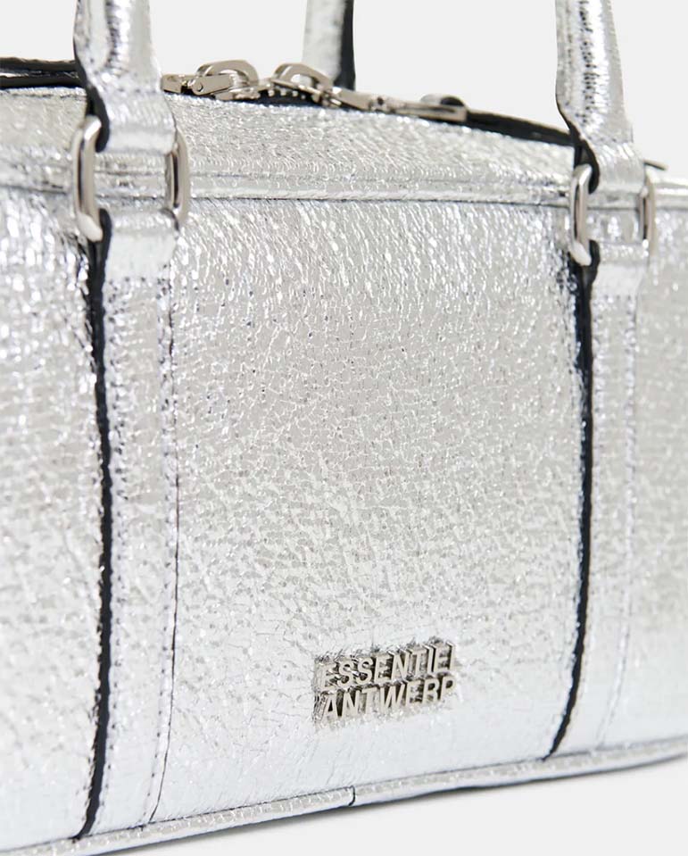 Inosa Zipped Bag - silver - Image 4