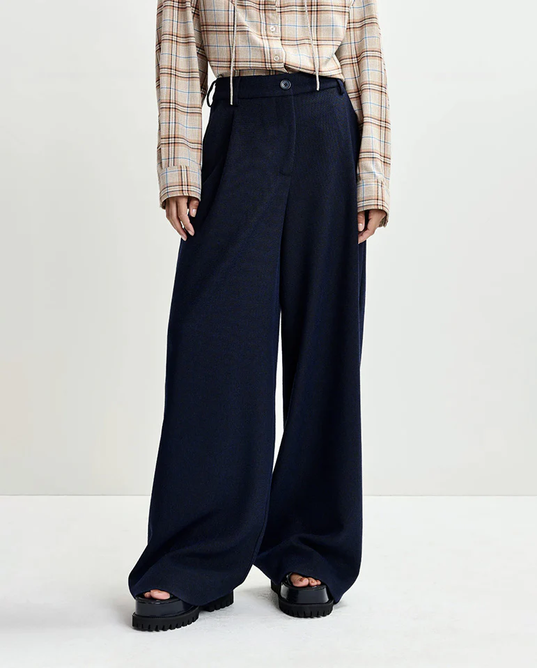 Jester wide Leg Pant - Navy - Image 3