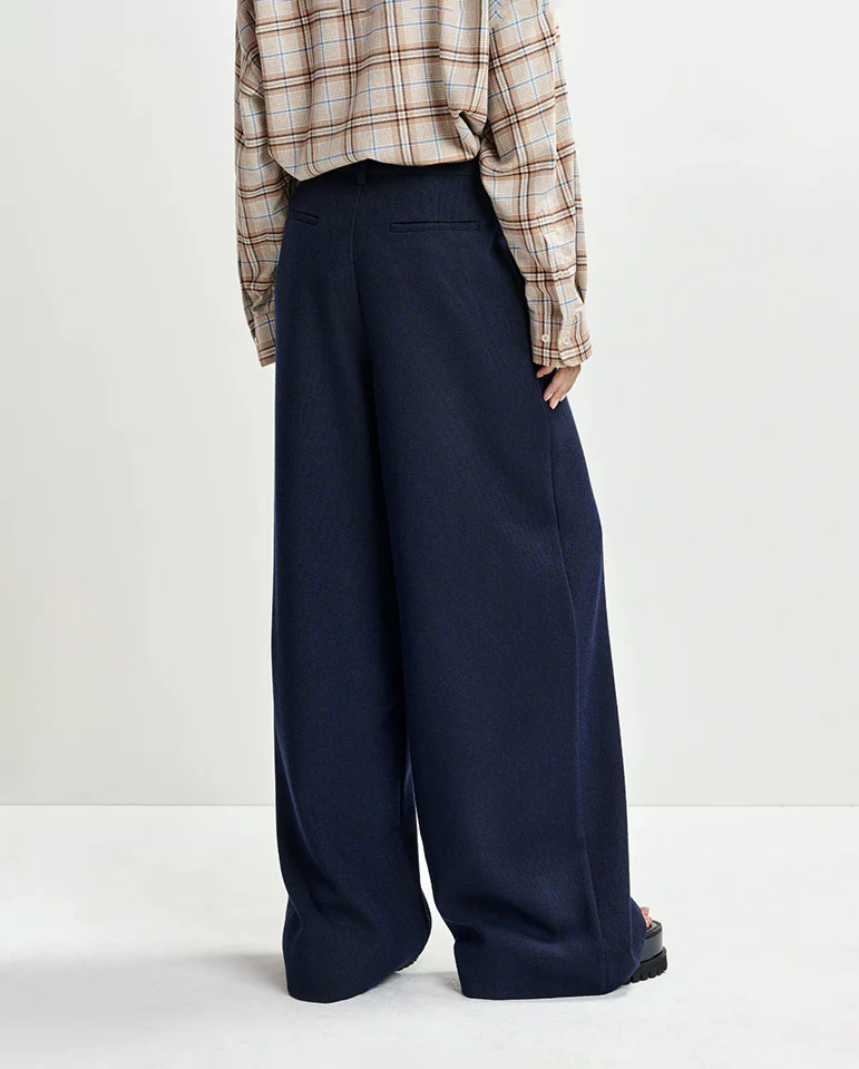 Jester wide Leg Pant - Navy - Image 4