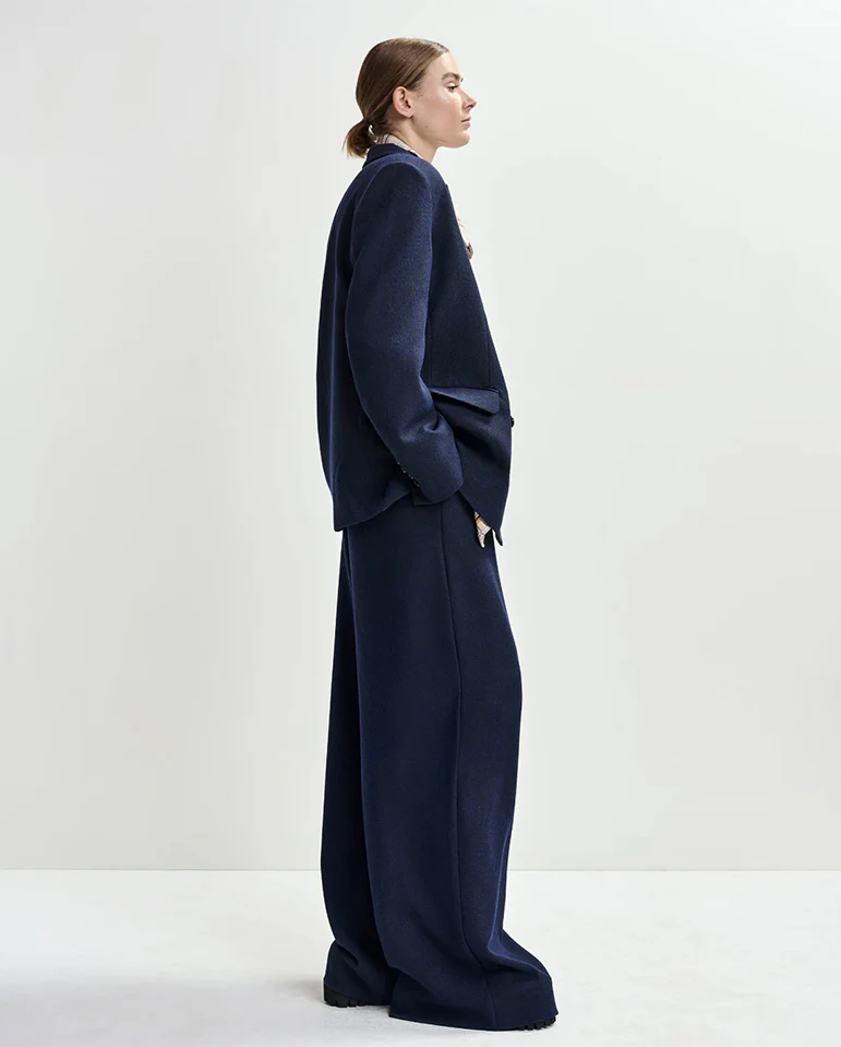 Jester wide Leg Pant - Navy - Image 8