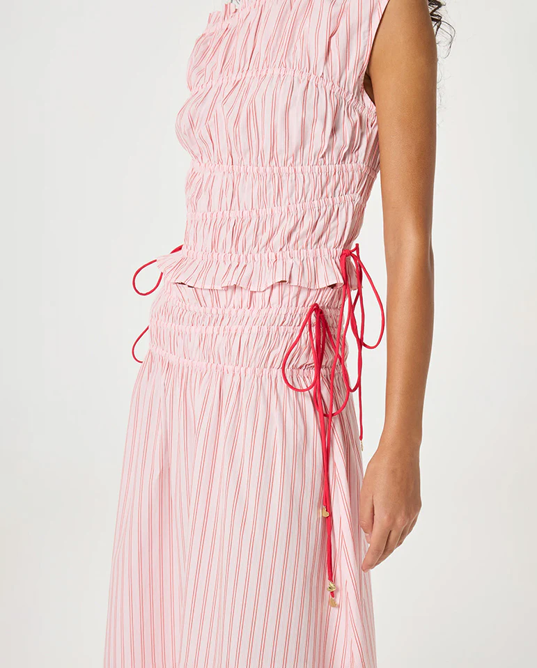 John S/S Stripe Top - Pink Stripe mark 2 - Image 5