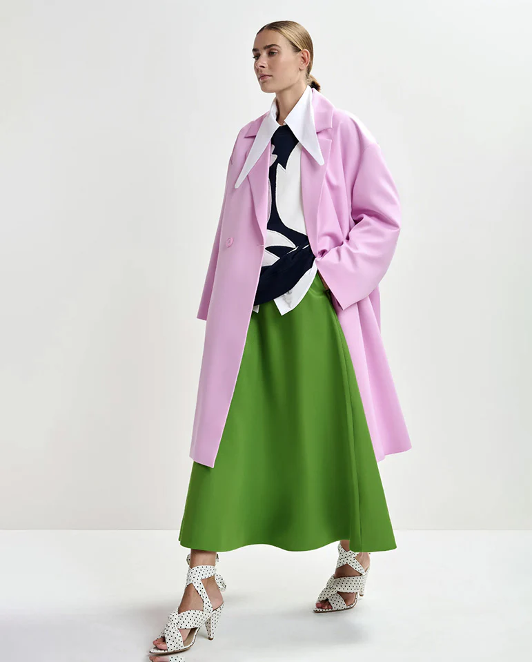 Julio Midi Skirt - Green - Image 4
