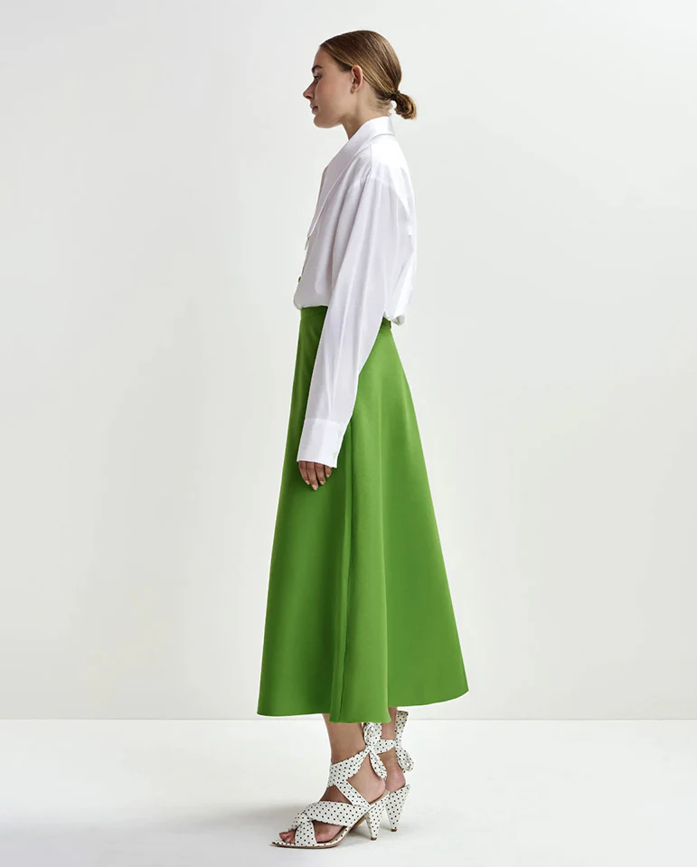 Julio Midi Skirt - Green - Image 5