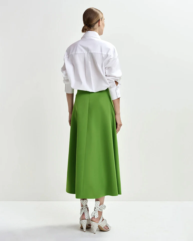 Julio Midi Skirt - Green - Image 7