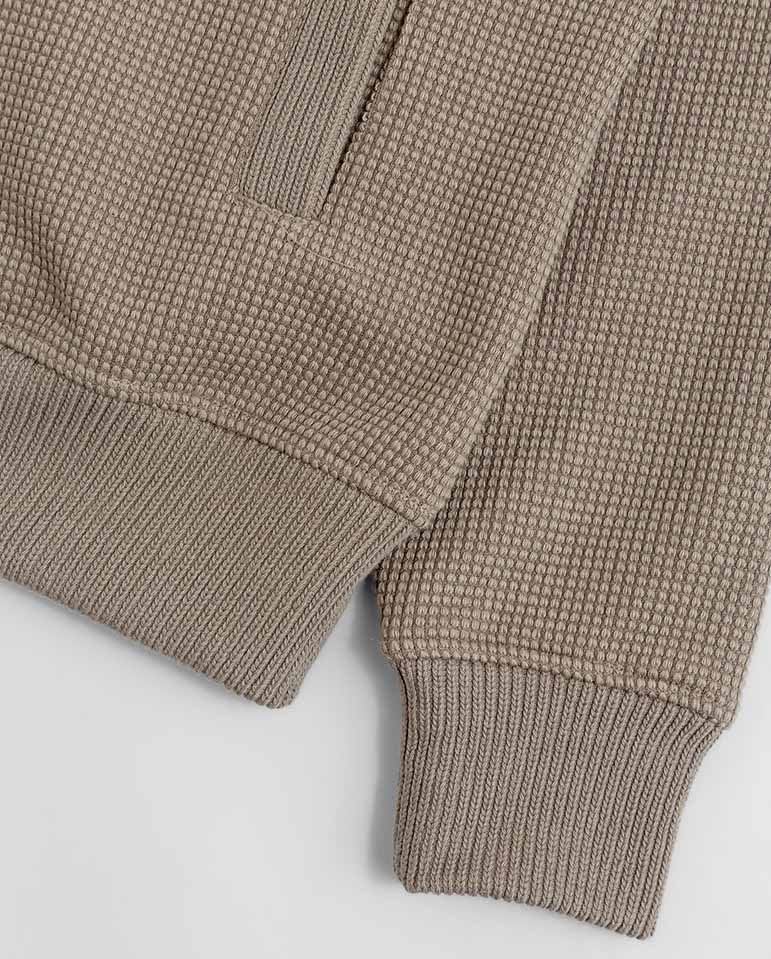 Knot Zip Jacket - Mushroom - Image 3