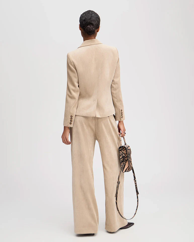 Lawo Cord Blazer - Latte - Image 6