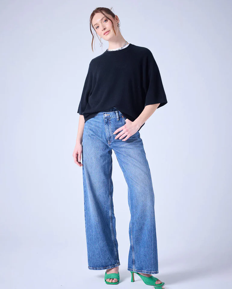 Leana Tunic Knit - Black - Image 3